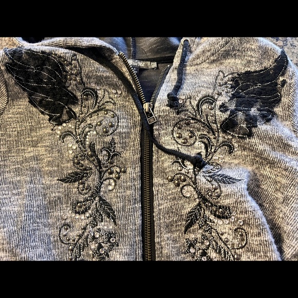 Miss Me Size Small zip up hoodie. - Picture 4 of 9